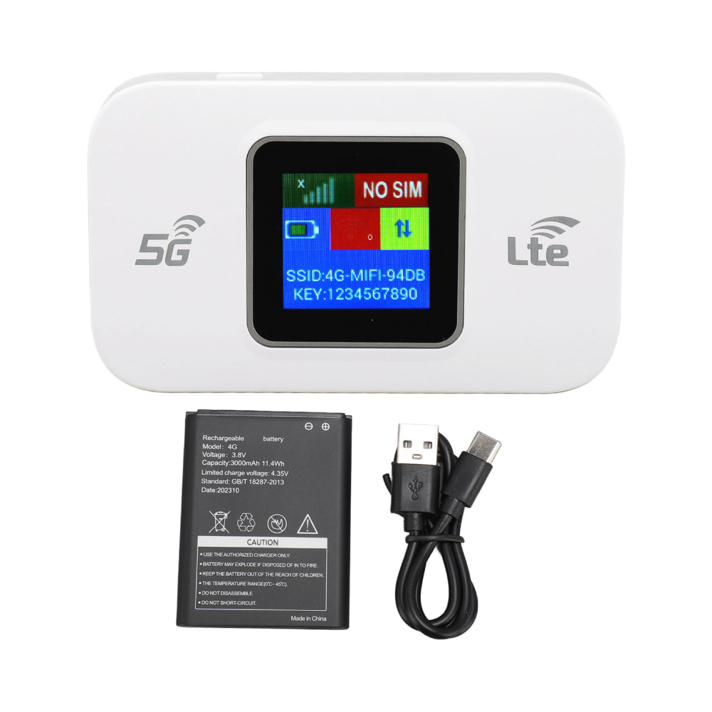 Tabwd Portable Wifi 4G Router LTE Mobile