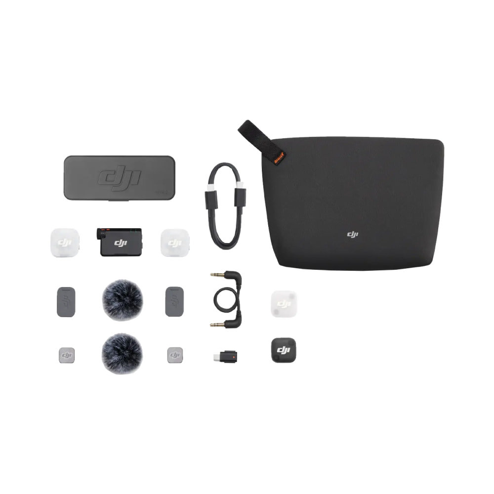 DJI Mic Mini 2 (2 TX + 1 RX + Charging Case)