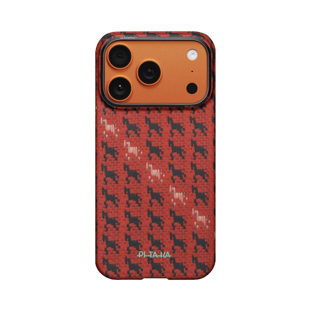 Pitaka Maroon (PitaTap™) For Apple Iphone 17 Pro Max