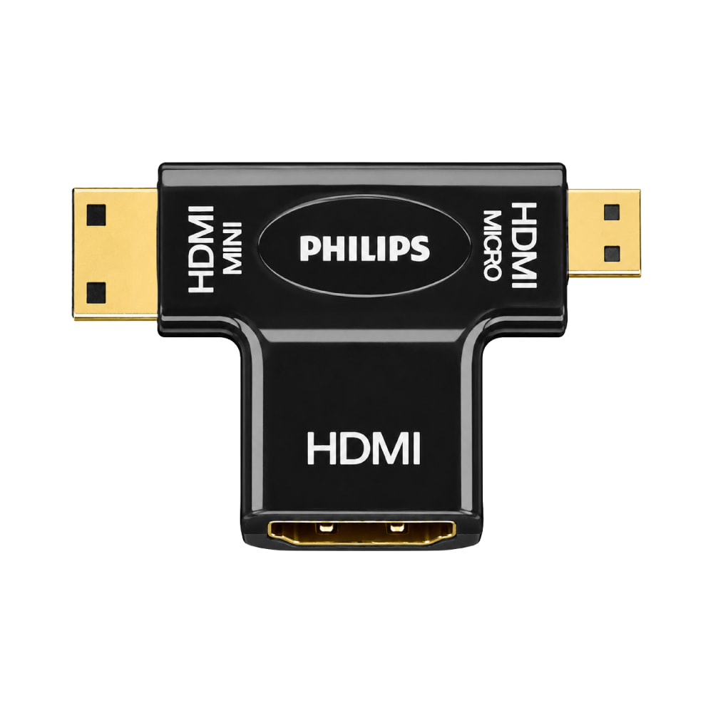 Philips HDMI-Mini &amp; Micro HDMI Adapter